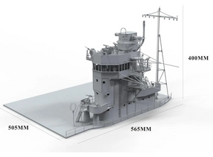 Border Model BSF-001 Akagi Bridge W/Flight Deck and Nakajima B5N2 Kate Combo 1/35 – Bild 5