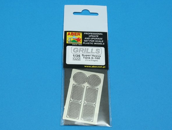 Aber 35G22 Grilles for german super heavy tank E-100 1/35 – image 4