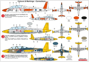 Kovozavody Prostejov KPM0243 Fouga CM-170 Magister &amp;quot;Over Israel&amp;quot; 1/72 – image 2