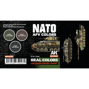 AK Interactive RCS131 NATO AFV Colors 3x17ml – image 2