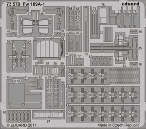 Eduard 73579 Fw 189A-1 ICM 1/72 – image 2