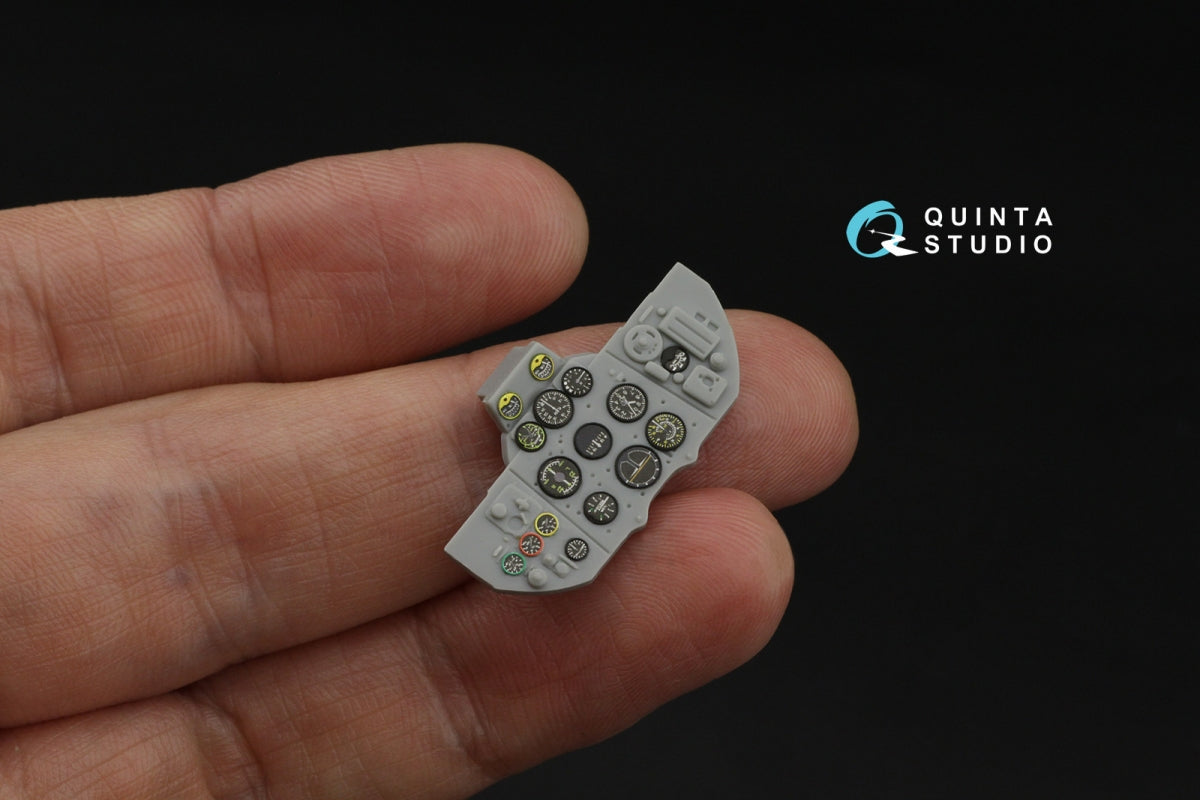Quinta Studio QD32251 British WWII Cockpit instrument gauges 3D-Printed &amp;amp; colored Interior on decal paper (All Kits) 1/32 – obrázek 5