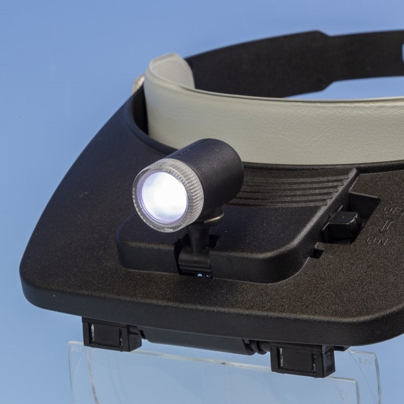 Lightcraft LC1764LED LED Headband Magnifier Kit with Bi-Plate Magnification – Bild 2