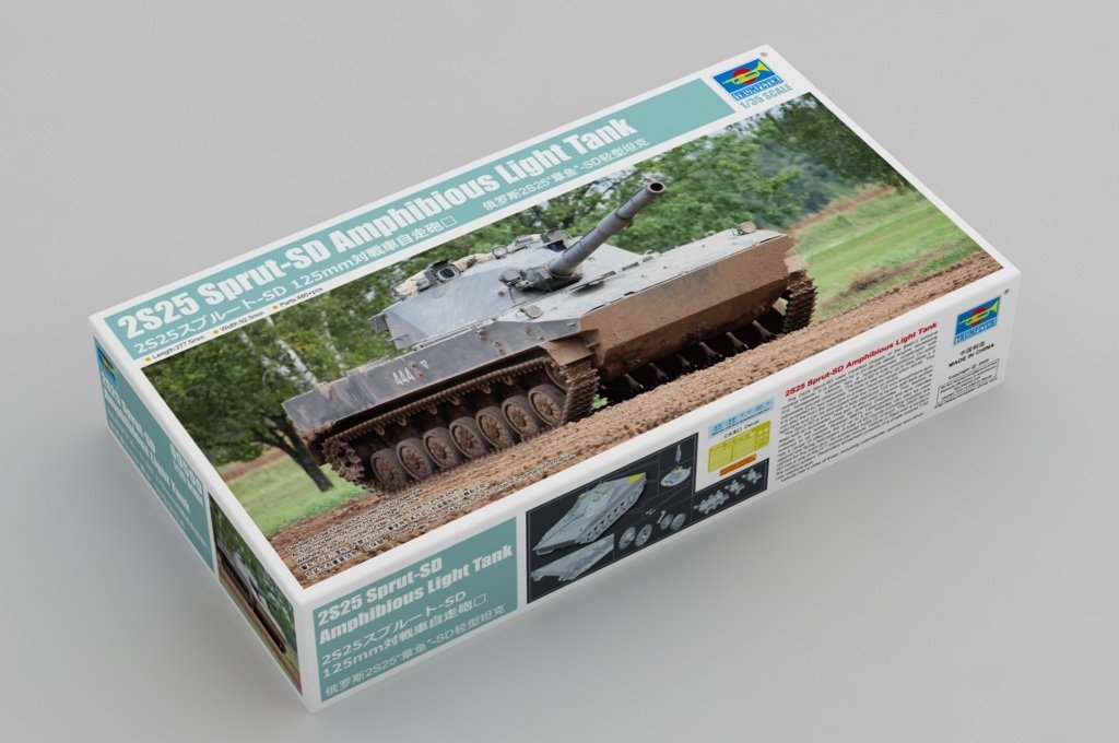Trumpeter 09599 2S25 Sprut-SD Amphibious Light Tank 1/35 – image 2