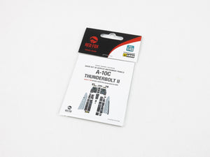 Red Fox Studio QS-48200 A-10C Thunderbolt II for GWH 3D colored resin IP 1/48