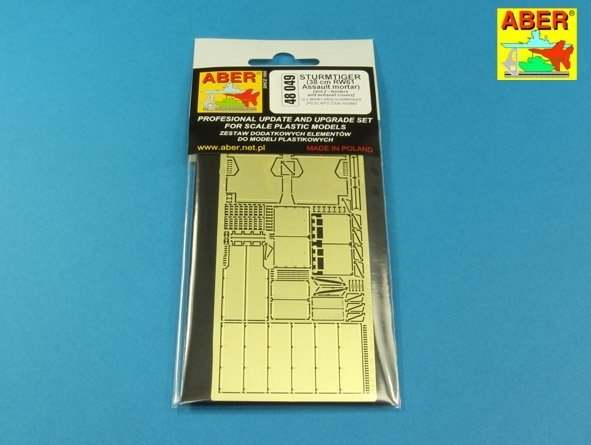 Aber 48049 STURMTIGER (38 cm RW61 Assault mortar) Vol.2 AFV 1/48 – imagen 9