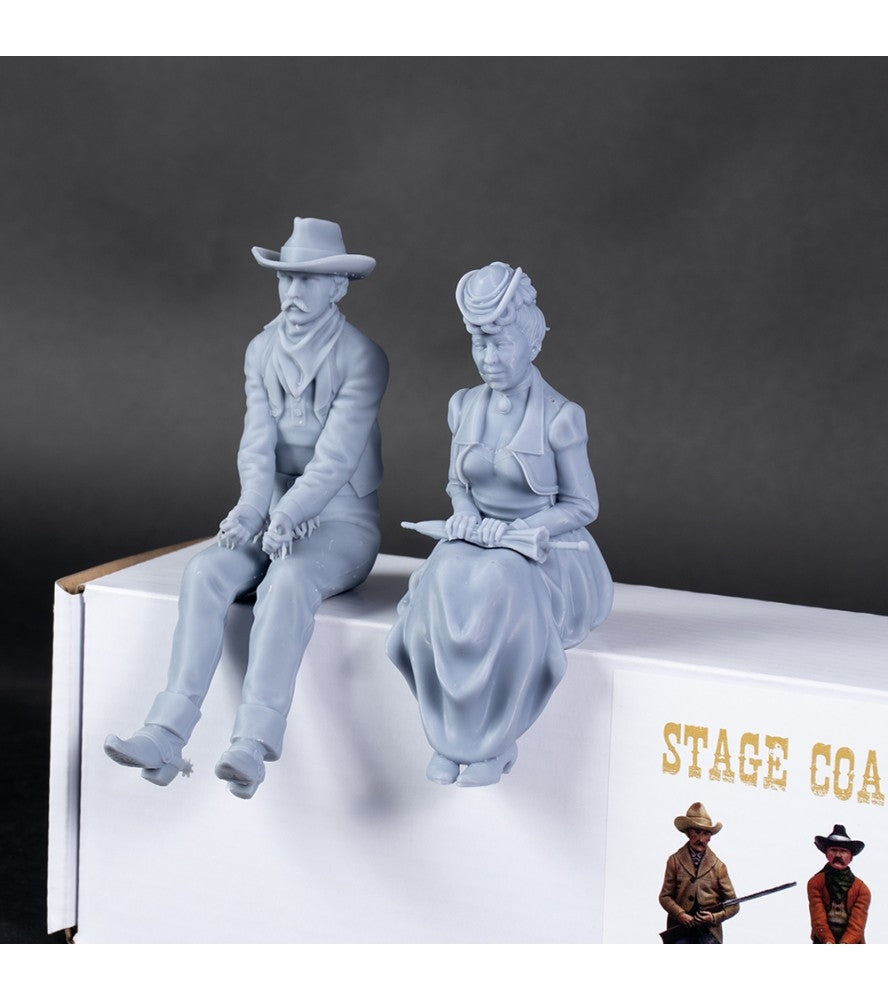 ARTESANIA LATINA 20345F Metalowe Figurki Wild West 4 szt - 1/12