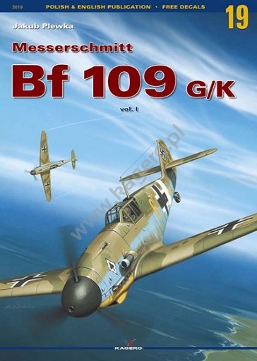 Kagero 3019 Messerschmitt Bf 109 G/K EN/PL (no decal)