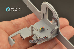 Quinta Studio QDS-48266 He 111H-3/H-6 3D-Printed &amp;amp; colored Interior on decal paper ( ICM ) (Small version) 1/48 – obrázek 8