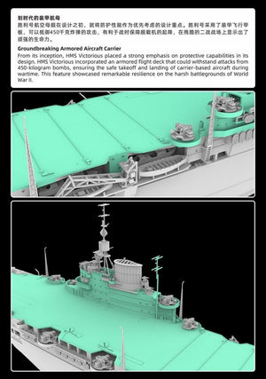 FlyHawk Model FH1135 HMS Victorious 1/700 – obrázek 7