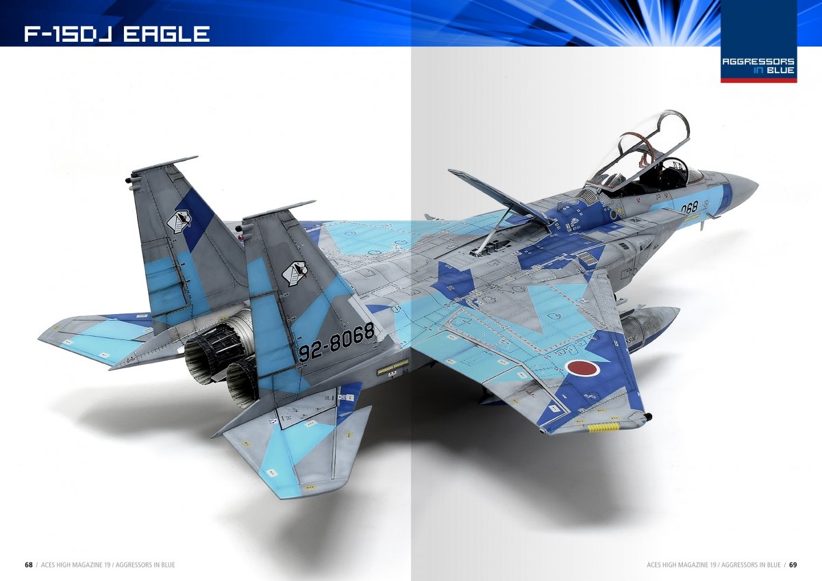 AK-Interactive AK2941 ACES HIGH 19: AGGRESSORS IN BLUE (English / Spanish) – immagine 8