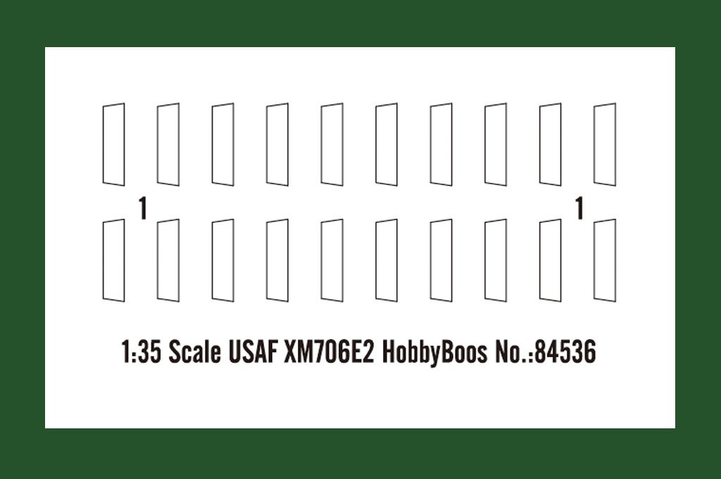 Hobby Boss 84536 USAF XM706E2 1/35 – image 3