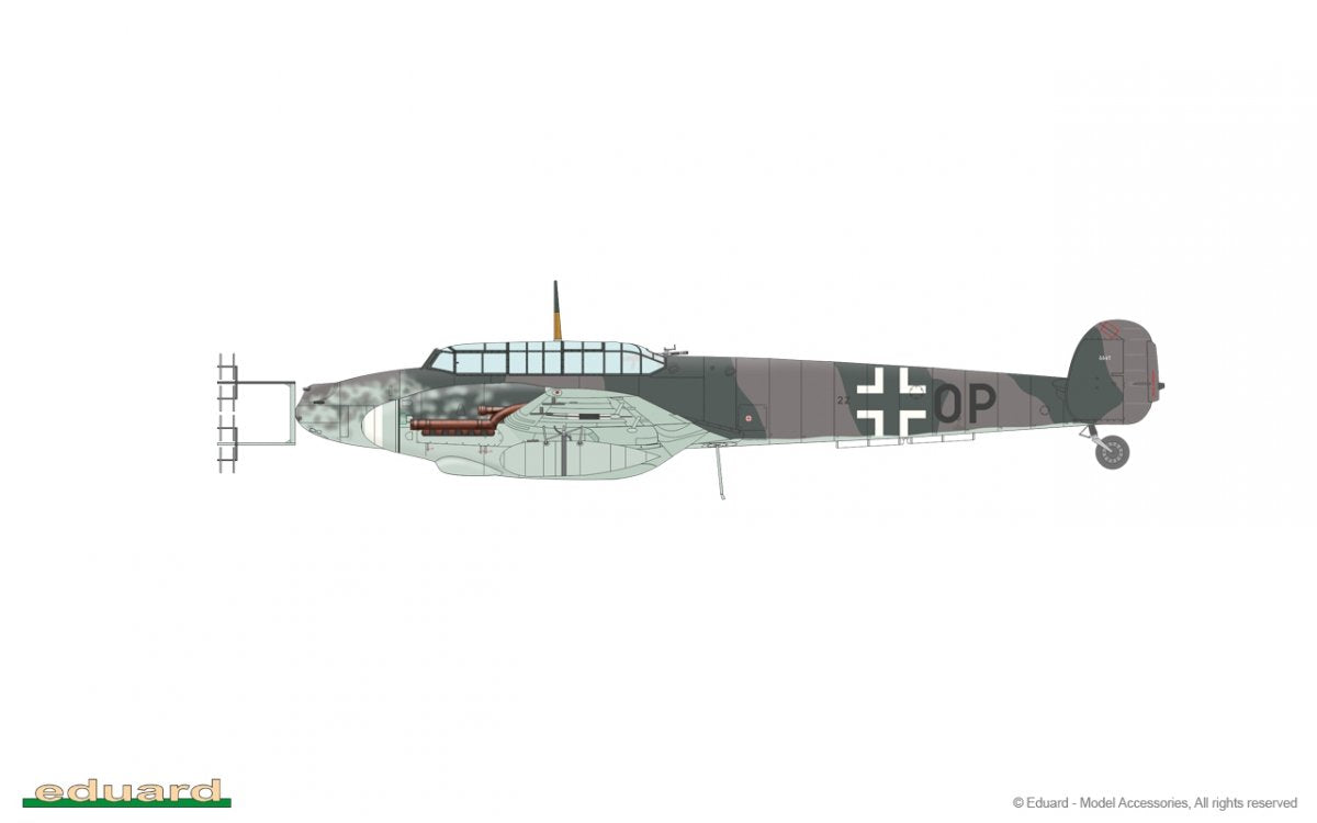 Eduard 7465 Bf 110G-4 1/72 – image 7