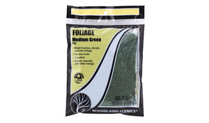 Woodland Scenics WF52 Medium Green Foliage 585cm2 – Bild 2