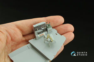 Quinta Studio QD32236 Boeing B-17E/F Navigator, bombardier, waist and tail gunners compartments. 3D-Printed colored Interior (HK models) 1/32 – obrázek 8
