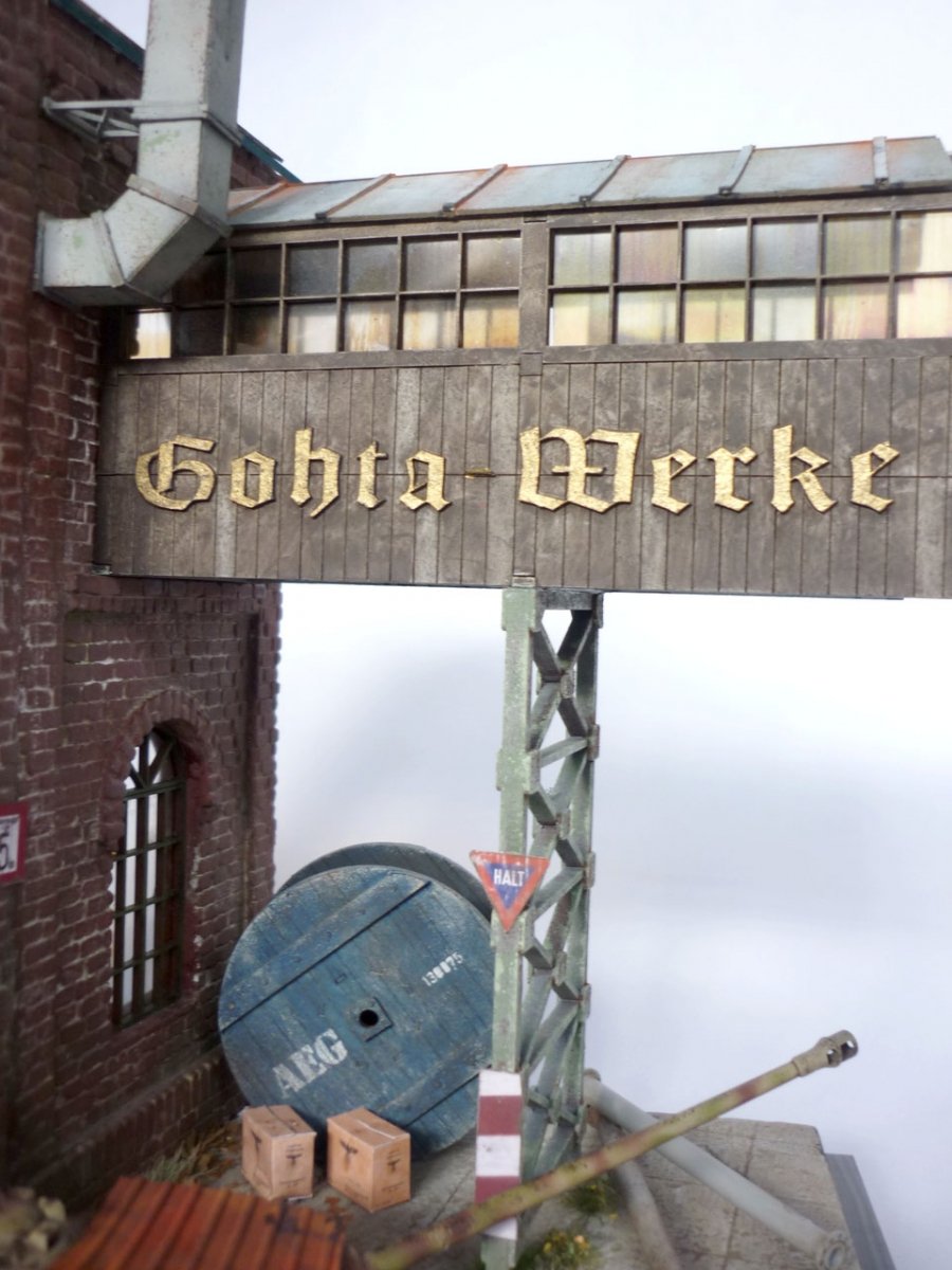 RT-Diorama 35288 Diorama-Base: &amp;quot;Gohta Werke&amp;quot; 1/35 – obrázek 13
