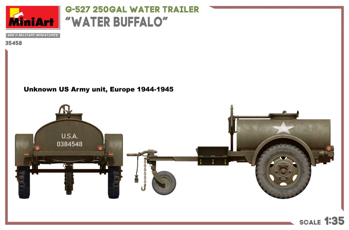 MiniArt 35458 G-527 250GAL WATER TRAILER “WATER BUFFALO” 1/35 – Bild 4