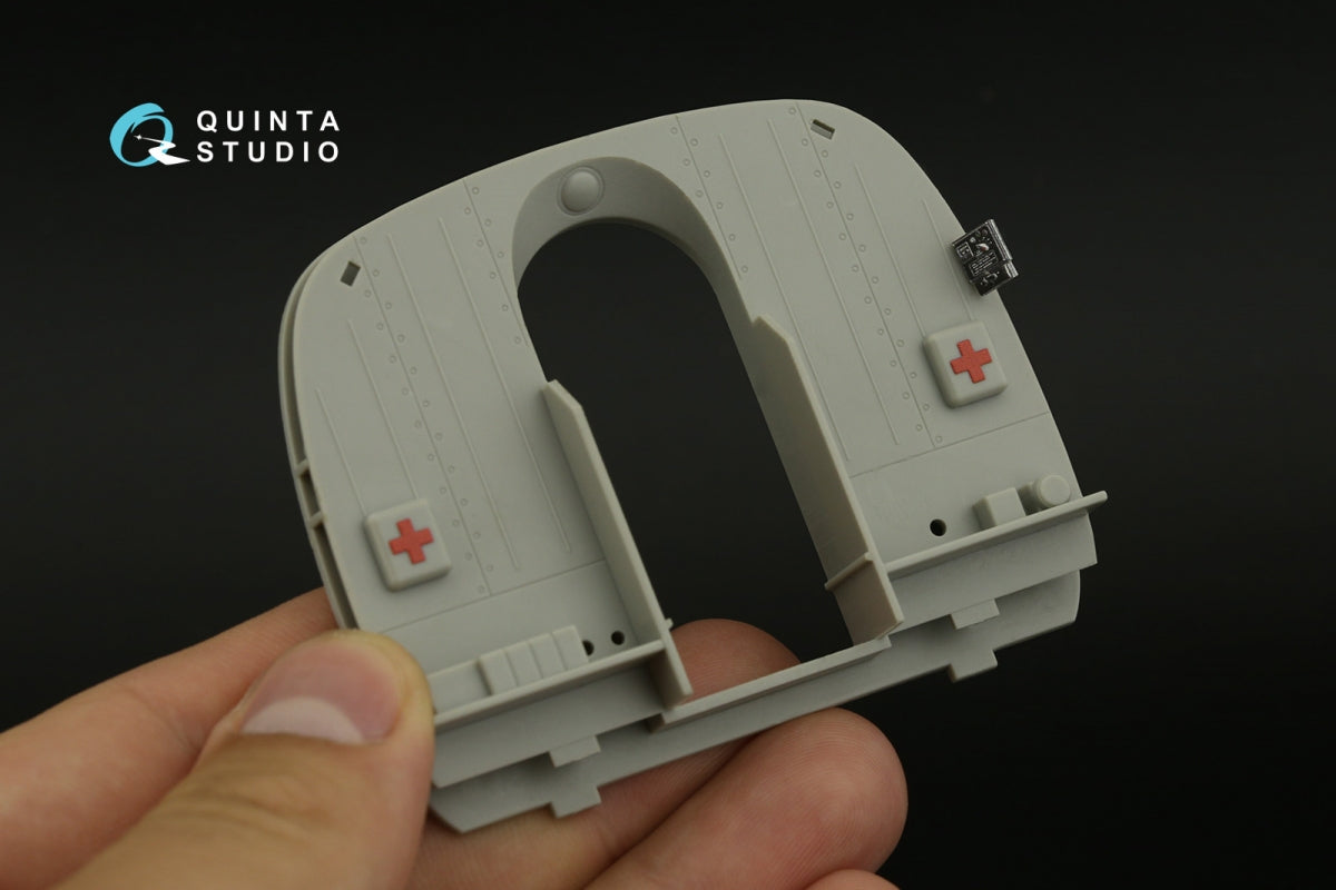 Quinta Studio QD35110 Mi-17 3D-Printed colored Interior on decal paper (Trumpeter) 1/35 – Bild 10