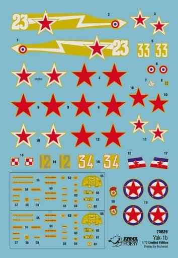 Arma Hobby 70029 Yakovlev Yak-1b in Allied Service 1/72 – Bild 2