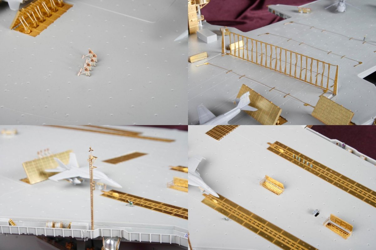 MK1 Design MS-35041 CV-63 Kitty Hawk Detail-UP 1/350 – obrázek 15