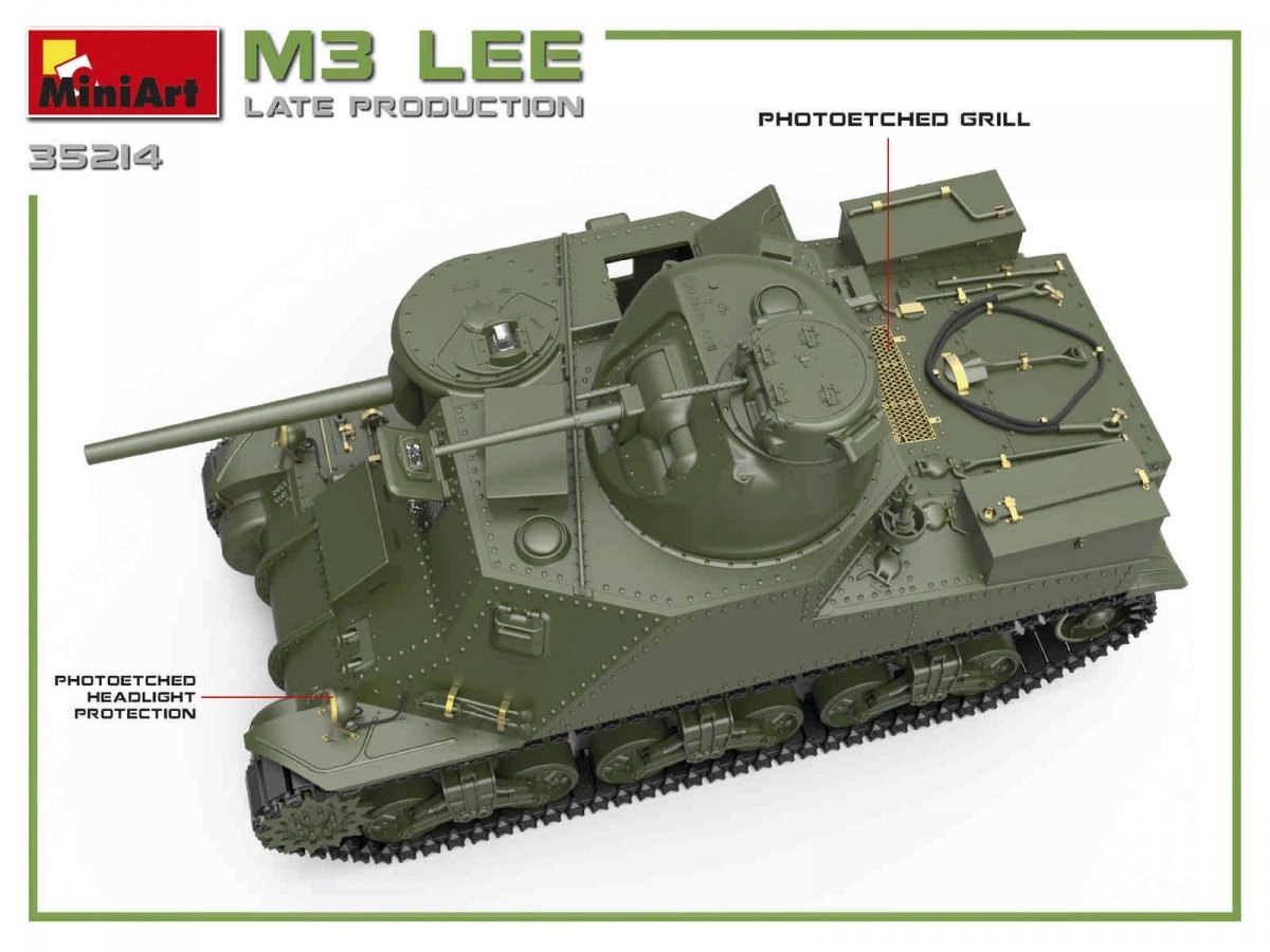 MiniArt 35214 M3 LEE LATE PROD 1/35 – image 8