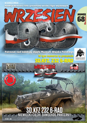 First to Fight PL068 SD.KFZ 232 6-RAD German Heavy Armored Car 1/72
