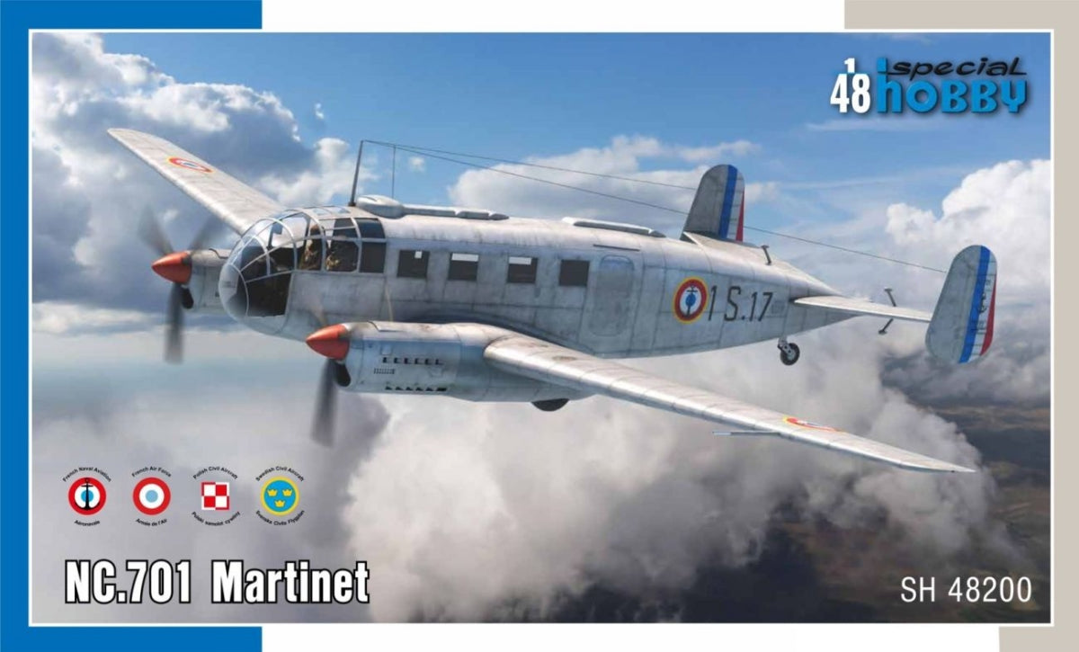 Special Hobby 48200 SNCAC NC.701 Martinet 1/48 – Bild 2