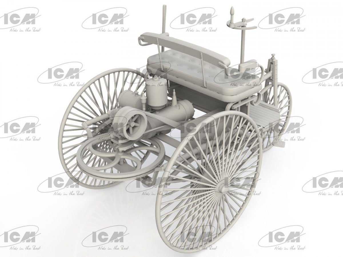 ICM 24042 Benz Patent-Motorwagen 1886 – EASY version 1/24 – Bild 2