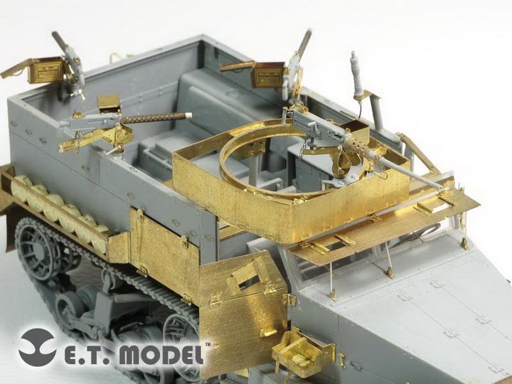 ET Model E35-144 WWII US M2A1 Half-Track (For DRAGON 6329) (1/35) – Bild 7