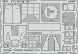 Eduard 491057 B-17G cockpit 1/48 HK MODELS – image 2