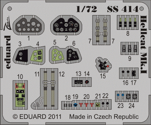 Eduard SS414 Hellcat Mk. I SA 1/72 EDUARD