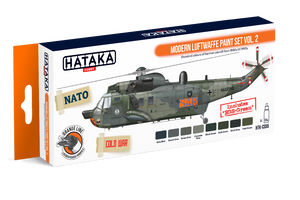 Hataka HTK-CS55 ORANGE LINE – Modern Luftwaffe paint set vol. 2 8x17ml