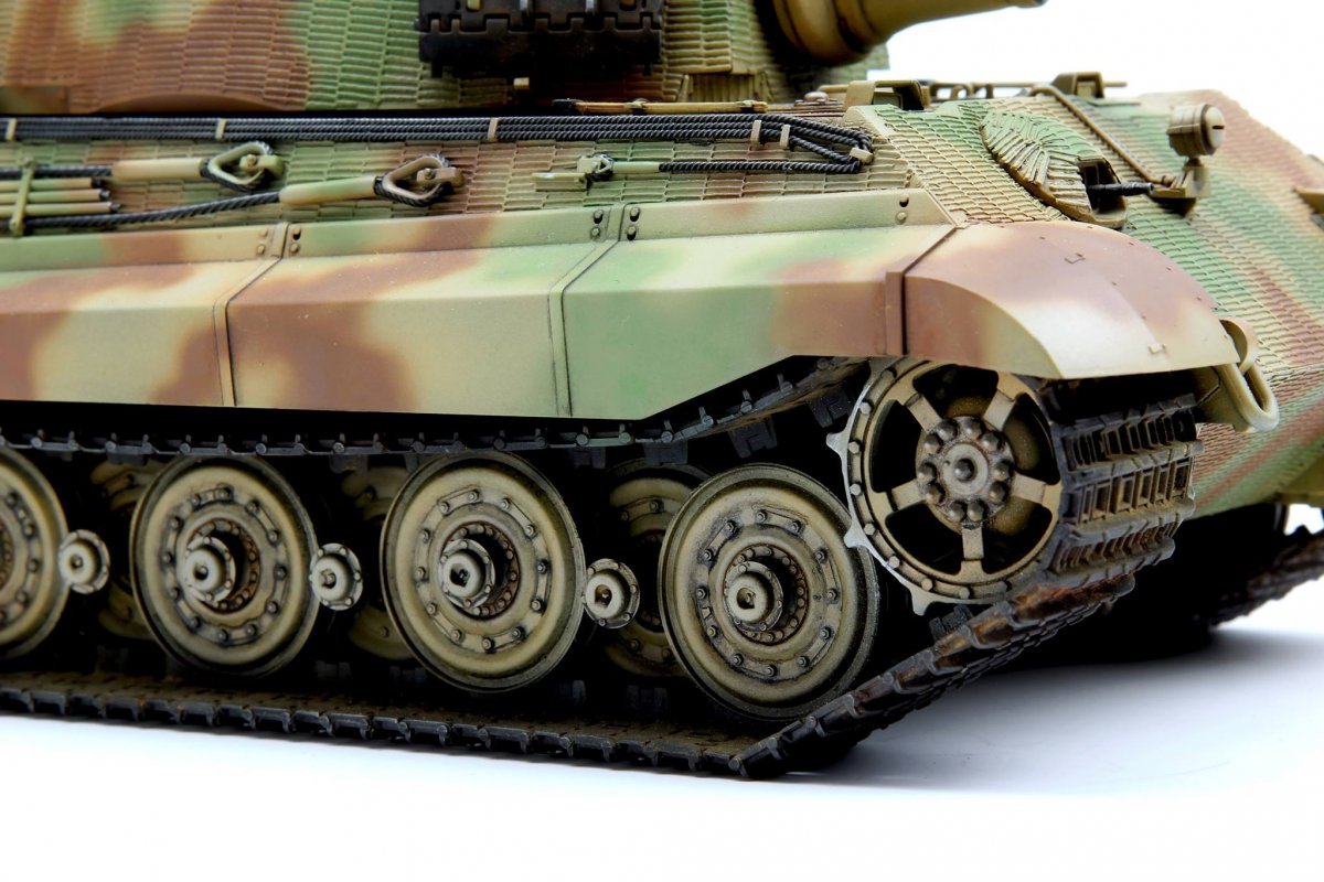 Meng Model TS-031 German Heavy Tank Sd.Kfz.182 King Tiger (Henschel Turret) 1/35 – zdjęcie 5