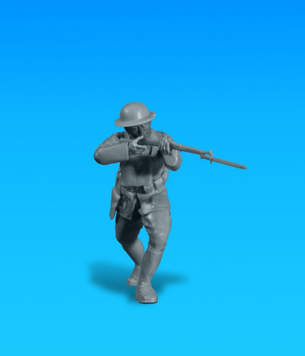 ICM 35693 US Infantry (1918) (4 figures) 1/35 – Bild 7