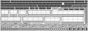 Pontos 35005F1 USS CV-14 Toconderoga 1944 Detail Up Set 1/350 – obrázek 21