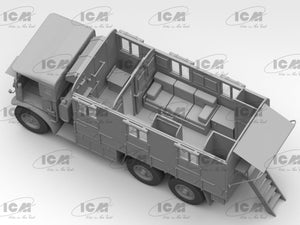 ICM 35603 Monty&amp;#39;s Office Caravan 1/35 – obrázek 7