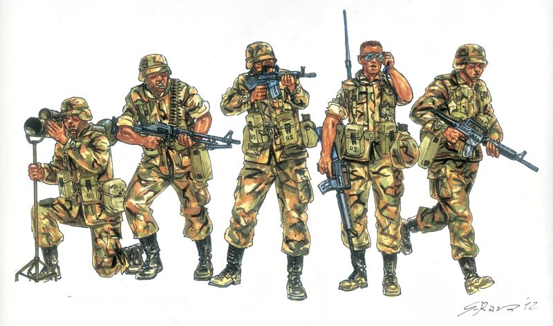 Italeri 6168 US Infantry 90s (1/72)