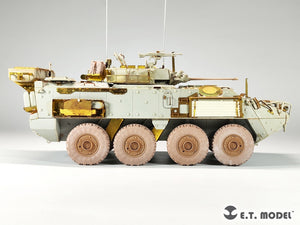 ET Model P35-155 USArmy Stryker Armored Vehicle Sagged Wheels For TRUMPETER Kit 1/35 – Bild 9