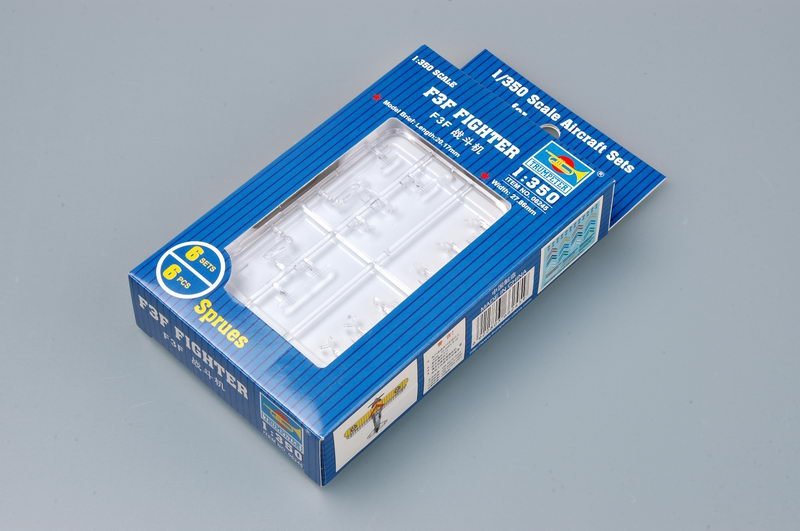 Trumpeter 06245 F3F FIGHTER (6pcs.) 1/350