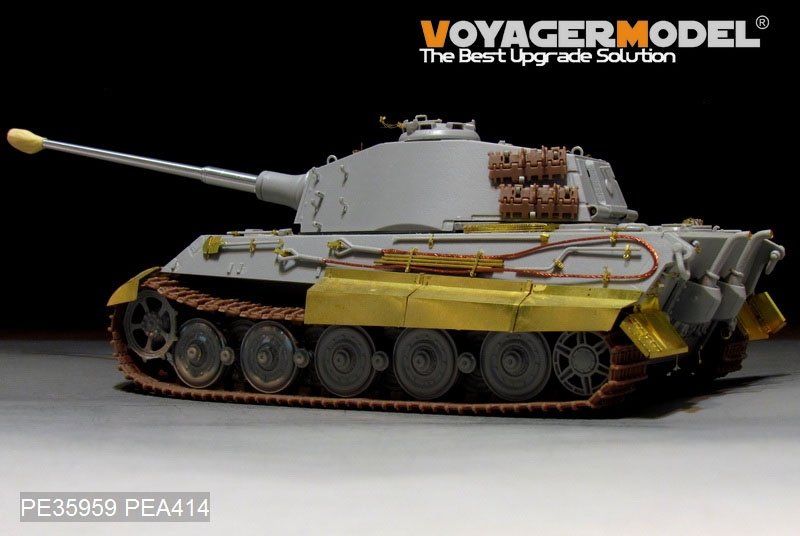 Voyager Model PE35959 WWII German King Tiger (Hensehel Turret) For HOBBYBOSS 84531 1/35 – Bild 4