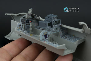 Quinta Studio QD+32232 Tornado ECR Italian 3D-Printed &amp;amp; colored Interior on decal paper (Italeri) (with 3D-printed resin parts) 1/32 – Bild 12