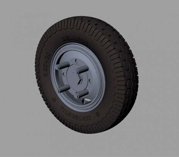 Panzer Art RE35-454 M-35 ADGZ-Daimler road wheels (Fulda) 1/35