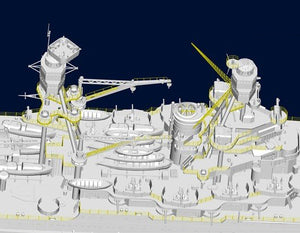 Trumpeter 03701 USS Arizona BB-39 1/200 – image 5