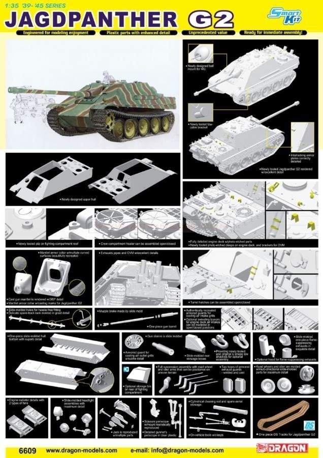 Dragon 6609 Jagdpanther G2 1/35 – image 2
