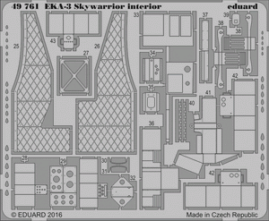 Eduard 49761 EKA-3 Skywarrior interior TRUMPETER 1/48 – image 2