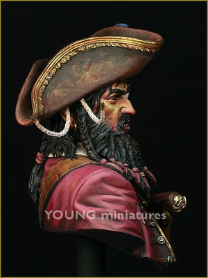 Young Miniatures YH1823 BLACK BEARD 1718 Queen Anne&amp;#39;s Revenge 1/10 – Bild 6