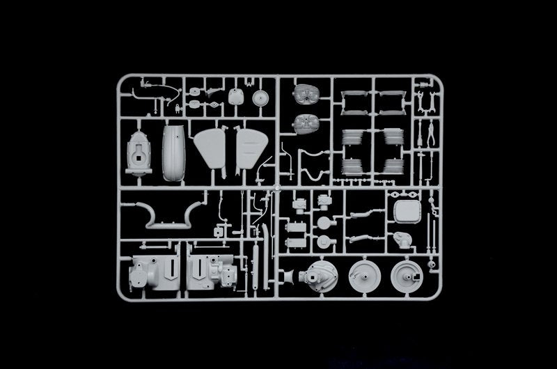 Italeri 7406 ZUNDAPP KS 750 with Sidecar 1/9 – image 17