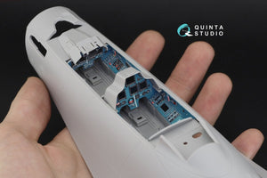 Intérieur imprimé en 3D et coloré sur papier décalcomanie Quinta Studio QD32095 Su-30SM (conversion pour Trumpeter Su-30MKK) 1/32  – image 8