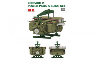Rye Field Model 2050 Leopard 2 Powerpack &amp;amp; Sling Set 1/35
