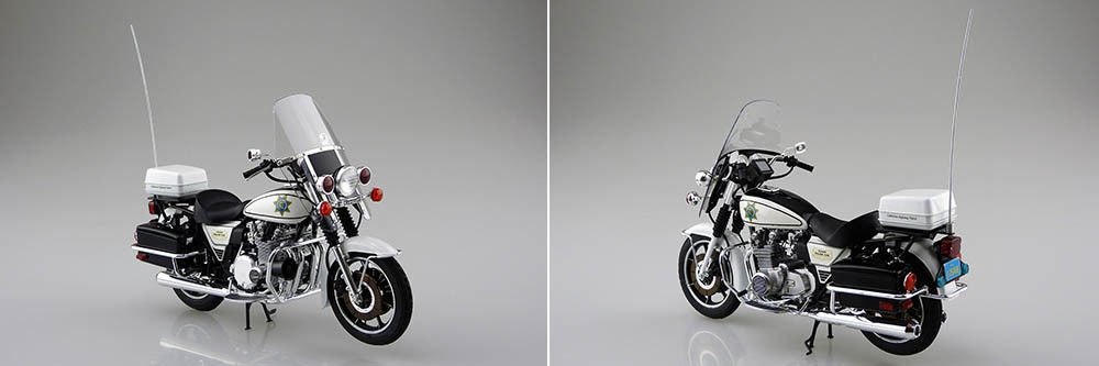 Aoshima 05459 KAWASAKI KZ1000 POLICE 1/12 – image 2